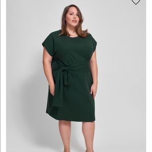 NWOT Universal Standard Forest Green Misa Dress